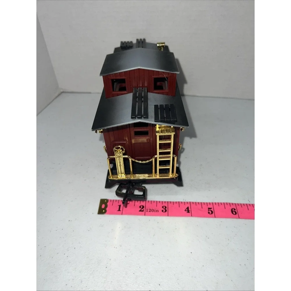Denver Express Train Engine 1986 by New Bright D&W RR Toy Locomotive